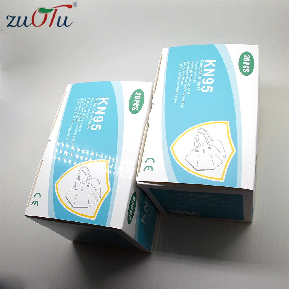 
Tissue Package Mask Makes Up N95 KN95 surgical glove Cotton Pad Packing Cardboard Paper face mask packaging box 