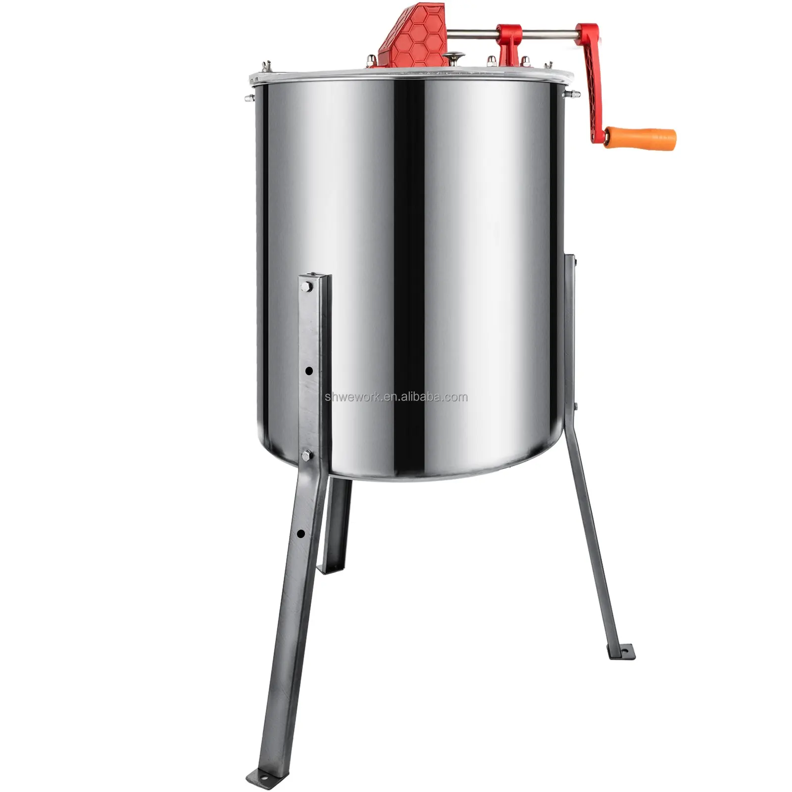Manual Honey Extractor 2/3/4 Frames Bee Honey Extractor Honeycomb Spinner Stainless Steel Beekeeping Accessory