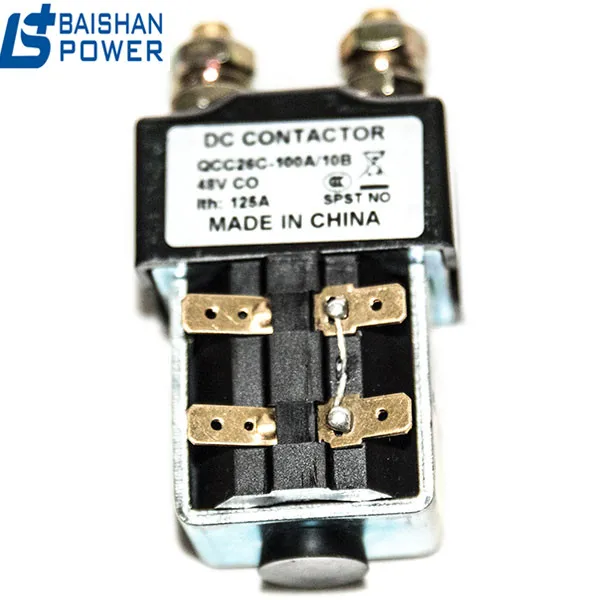 Auto Starter Relay QCC15-200A QCC15 Electric Stacker Forklift Lift Motor 12V Start Switch 24V Relay DC contactor QCC15-100A