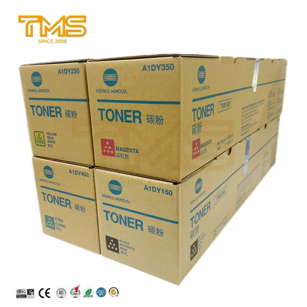 TN615 Original  Konica Minolta Toner  Cartridge TN615 C8000 C7000 C6000 C6500 Toner original A1DY230 A1DY430 A1DY450