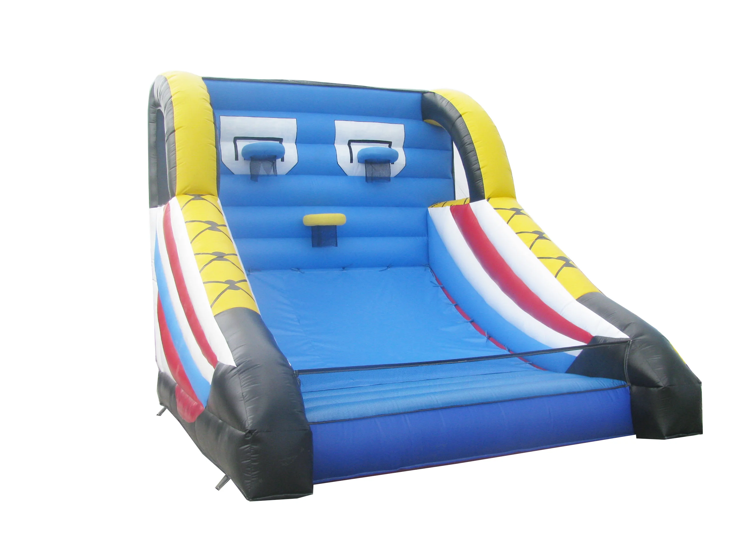 2 In1 Interactive Inflatable Shooting Stars Basketball Shootout Game