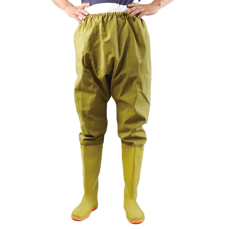 Waterproof Neoprene Fishing Wader Green Pvc Fishing Wader For Men Wader Suit