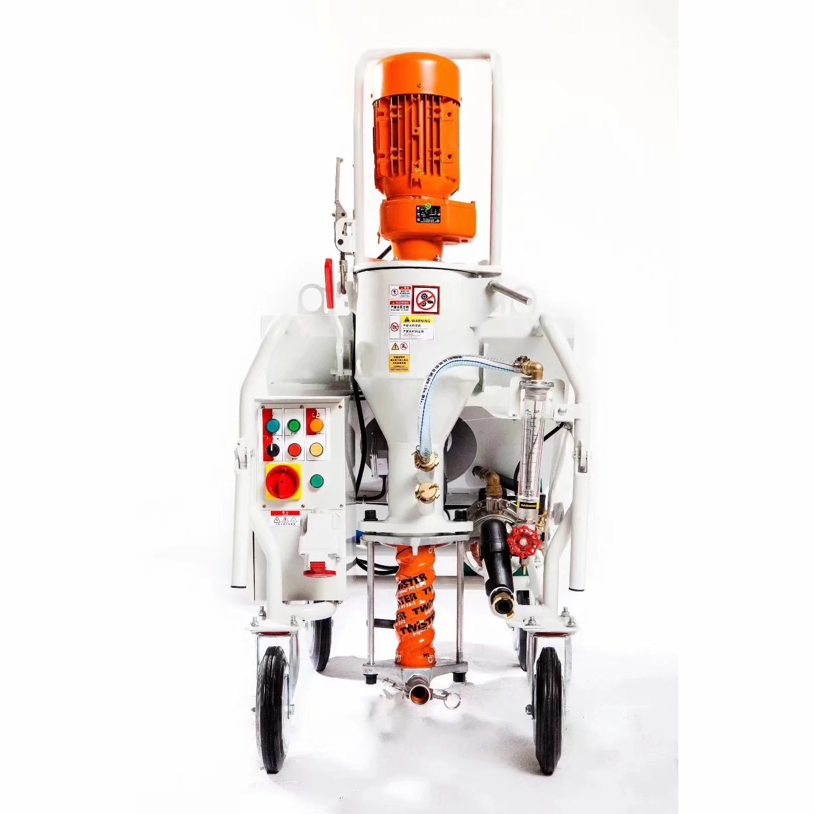 Automatic Plaster Spraying Machine with High Efficiency Electric Power Source and New Core Components-Pump Motor Engine