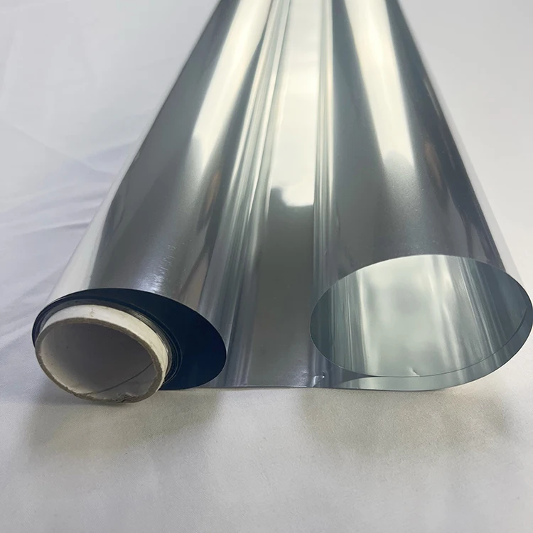 50 micron 1.2m x 15m Reflective mirror aluminum mylar foil rolls
