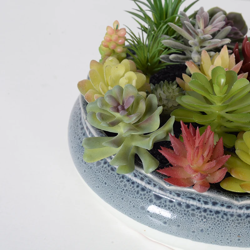 2022 new DIY small potted plants indoor decoration artificial succulent plants
