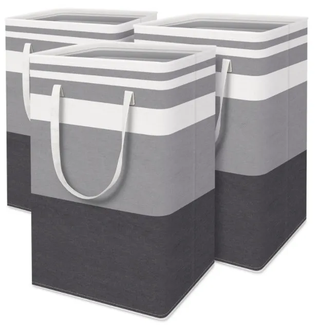 Foldable fabric dirty clothes basket Film-covered waterproof storage bucket laundry basket