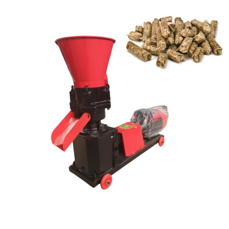 Factory Direct Small Electric Clover Pellet Making Machinery for Poultry Farm Used for Rice Husk