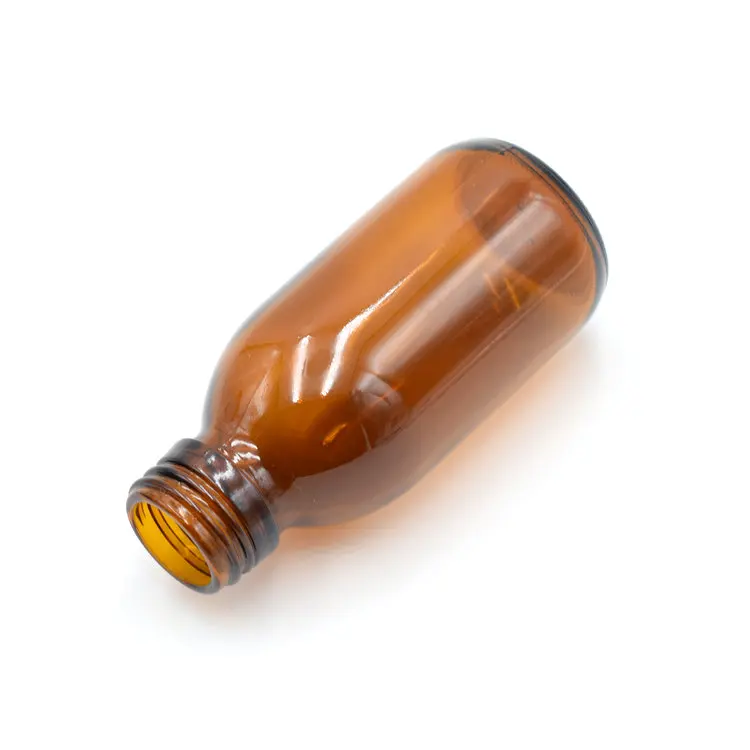 
Manufacturer High Quality 100ML Amber Glass Pharmaceutical Syrup Bottle Glass 