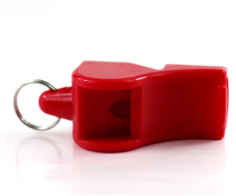Plastic Football Soccer Sports Classic Whistle Fox Referee Emergency Exhaust Whistles With Lanyard