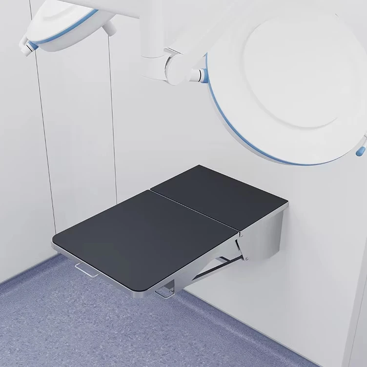 Cost-effective pet hospital folding examination table Easy operation saves space veterinary folding down table