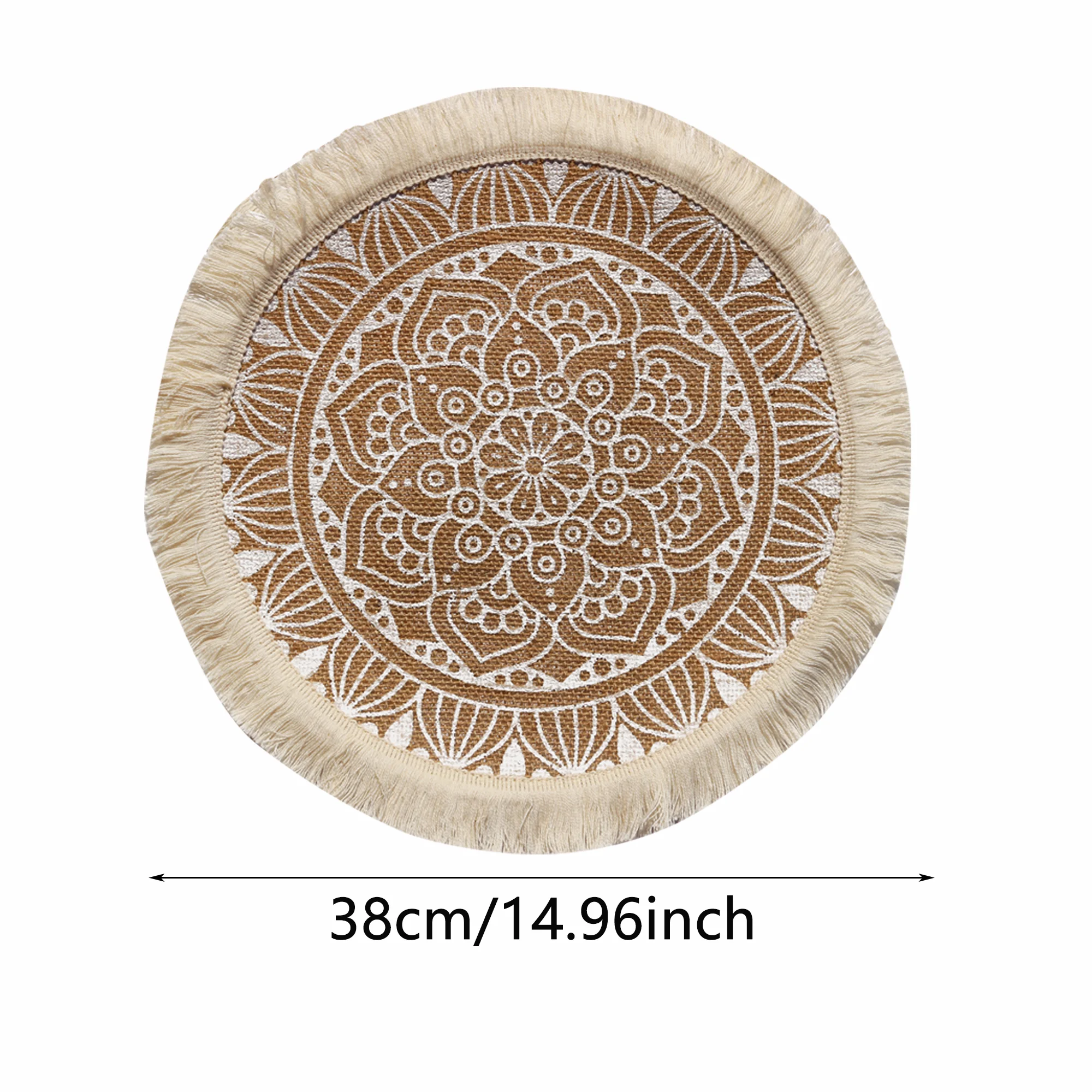 Wholesale Nordic Placemats straw woven Macrame Placemats Elegant custom Place Mats Handmade placemat with tassels