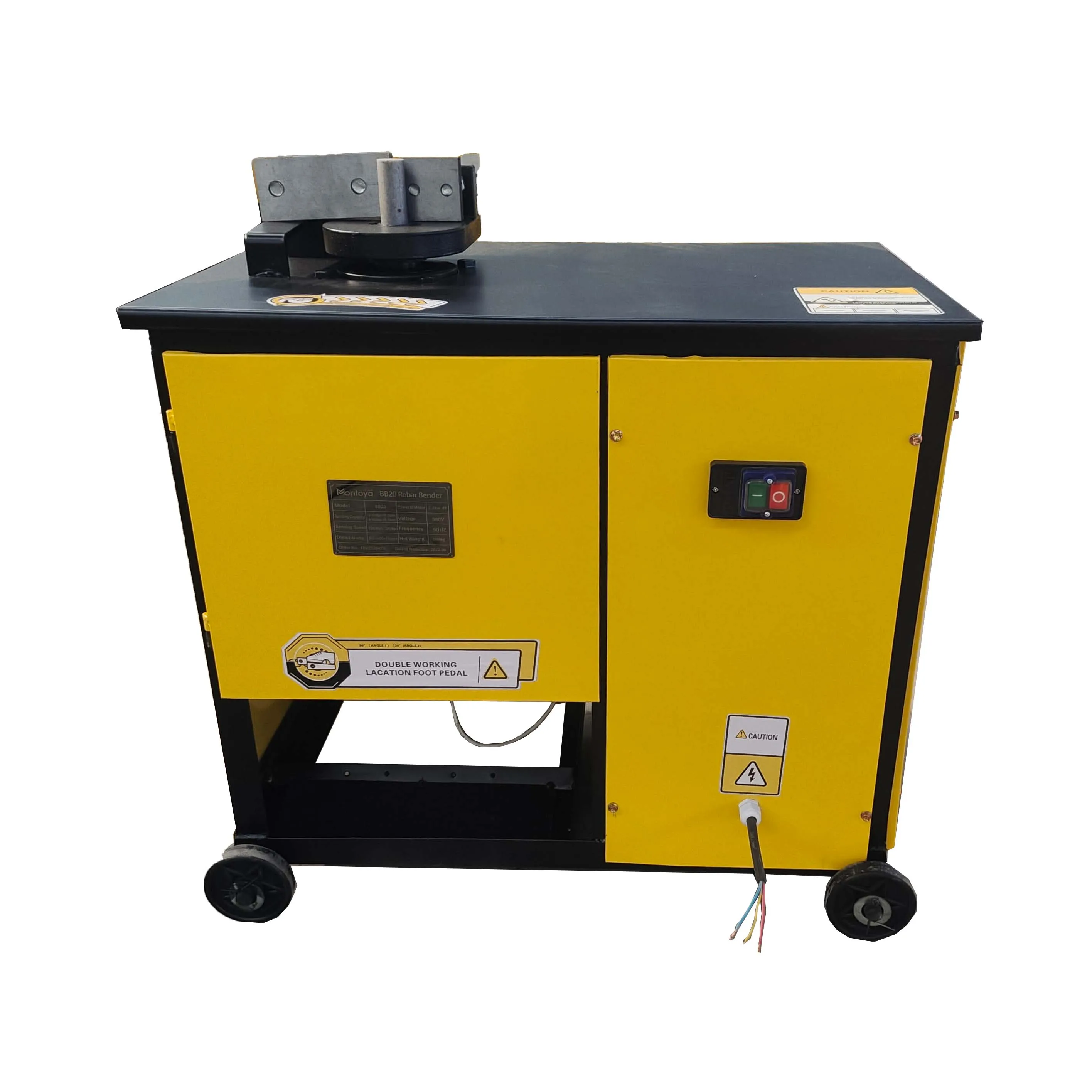 BB20 Three-Phase 380V round Bar Bender Steel Bar Bending and Stirrup Bending Machine for Carbon Steel Processing