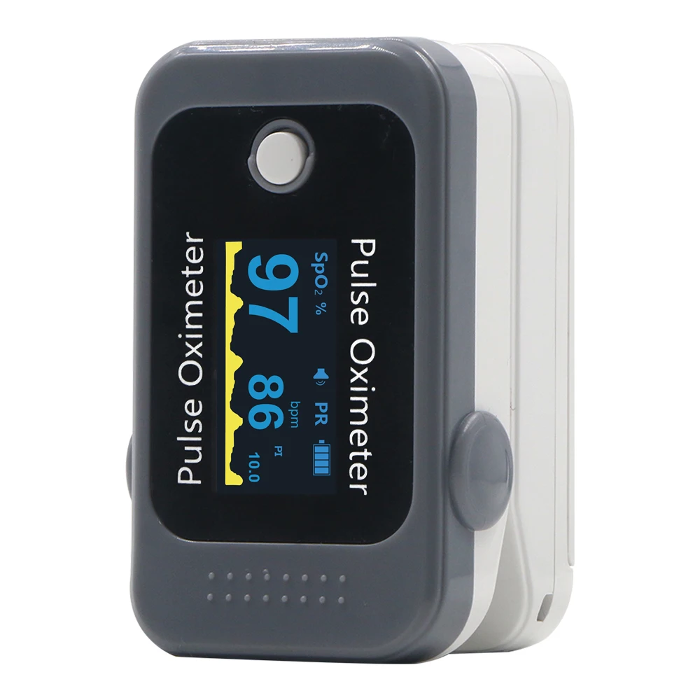 Fingertip Pulse Oximeter  Blood Oxygen Meter Finger Oximetro for Sports Outdoors Aviation Use Hospital /homeheld use