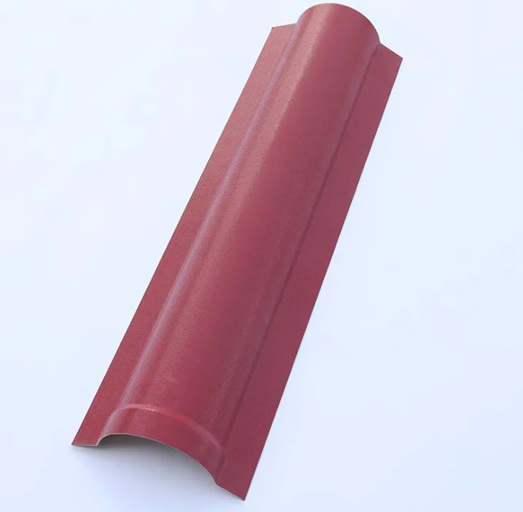 weather resistance ASA PVC ridge roof tile