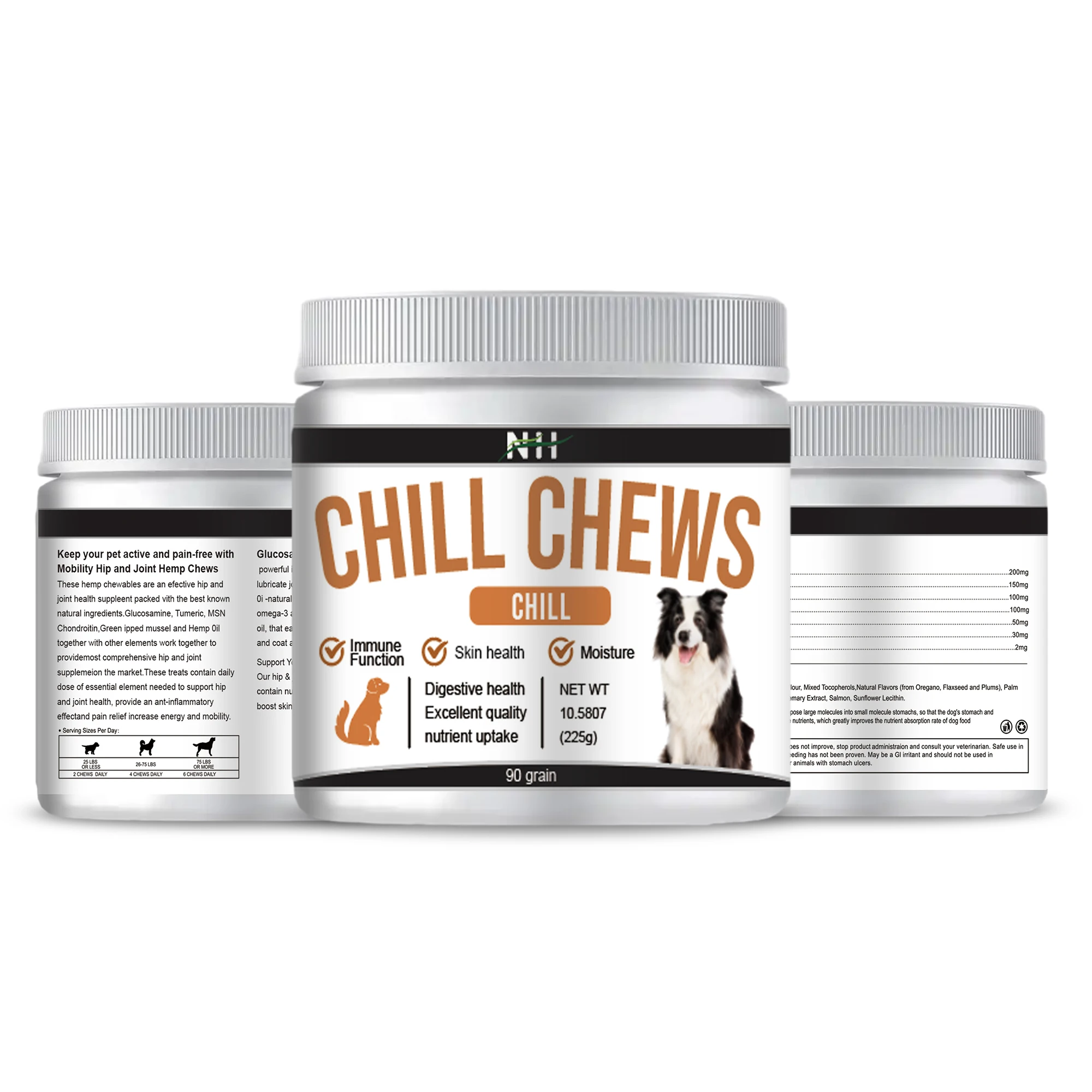niuxilai calming supplement wholesale for dog treats food chill soft chew