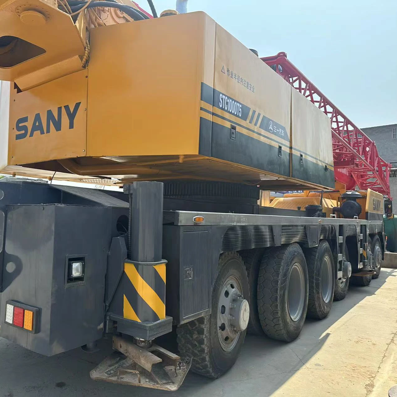 High Quality Heavy Mobile Crane Original 87m Truck 100 Tons Car up