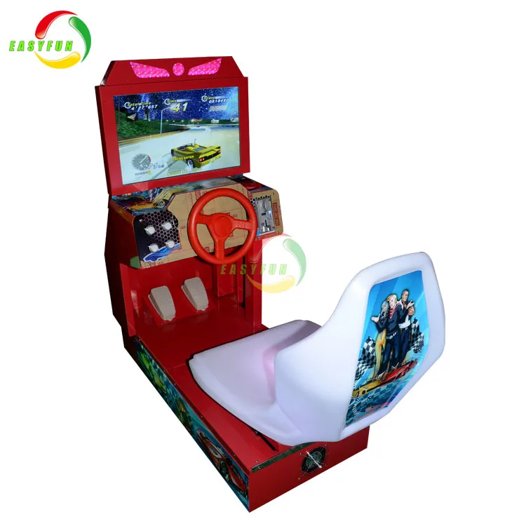 Игровое оборудование для аркадных игр гоночный игровой автомат симулятор автомобиля детей
