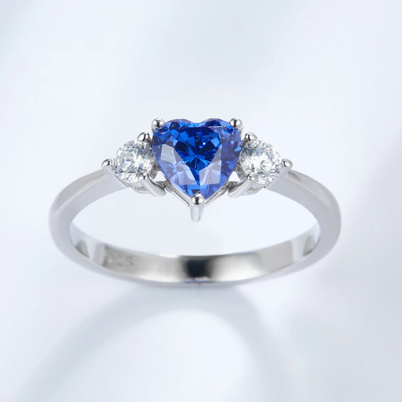 Manufacturer Direct Sale 925 Sterling Silver Ring CZ Wedding Rings Women Jewelry Gift Custom Zircon Party TRENDY OEM