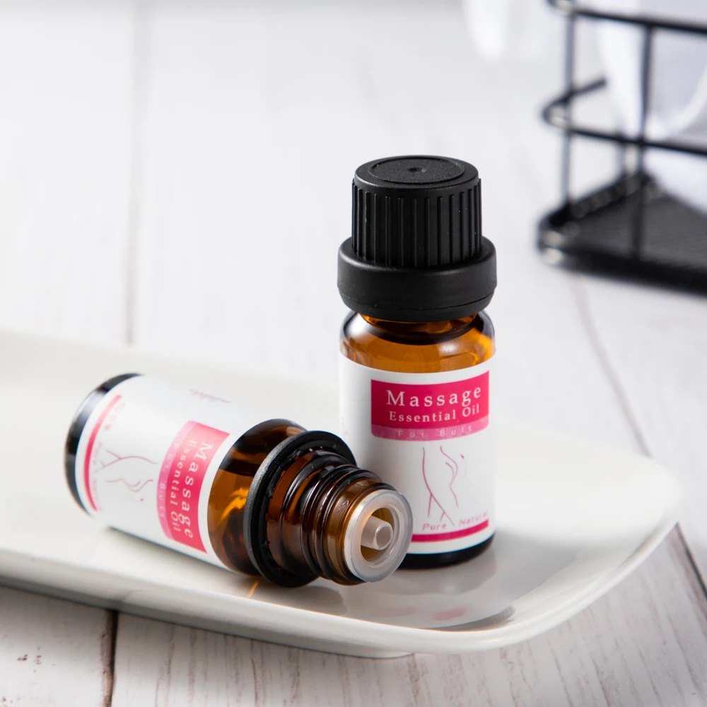 LANTHOME Natural Extract Body Massage Oil  Hip Lift Up Cream Butt Buttock Hip Moisturizing Butt Lifting Massage Essential Oil