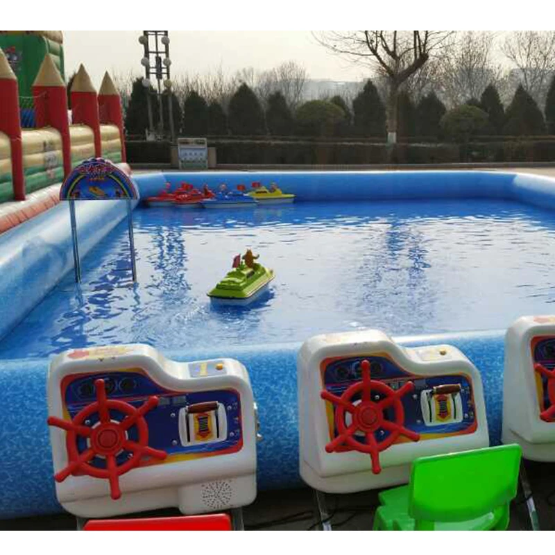 Fun Park Boat Battery Operated remote control ship amusement park games
