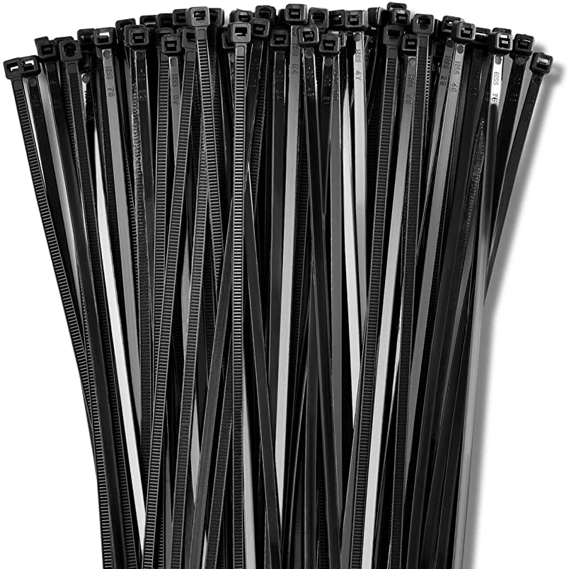 Оптовая продажа, пластмассовые самоблокирующиеся стяжки на молнии 14 дюймов, сверхпрочные нейлоновые стяжки на молнии 66