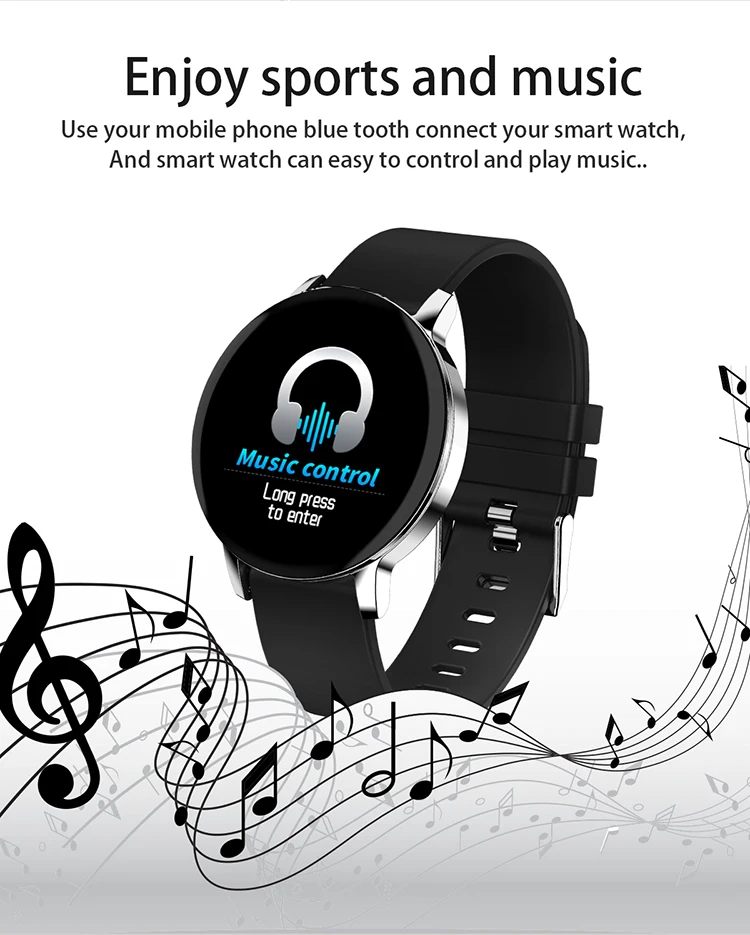 Fashion Lady Women Smart Watch Bracelet Intelligent Wristband Smart Watch With Waterproof Pedometer