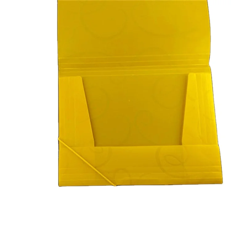 2024 Best sale pp File Organiser  a5 plastic folder with sleeves file pockets with custom color