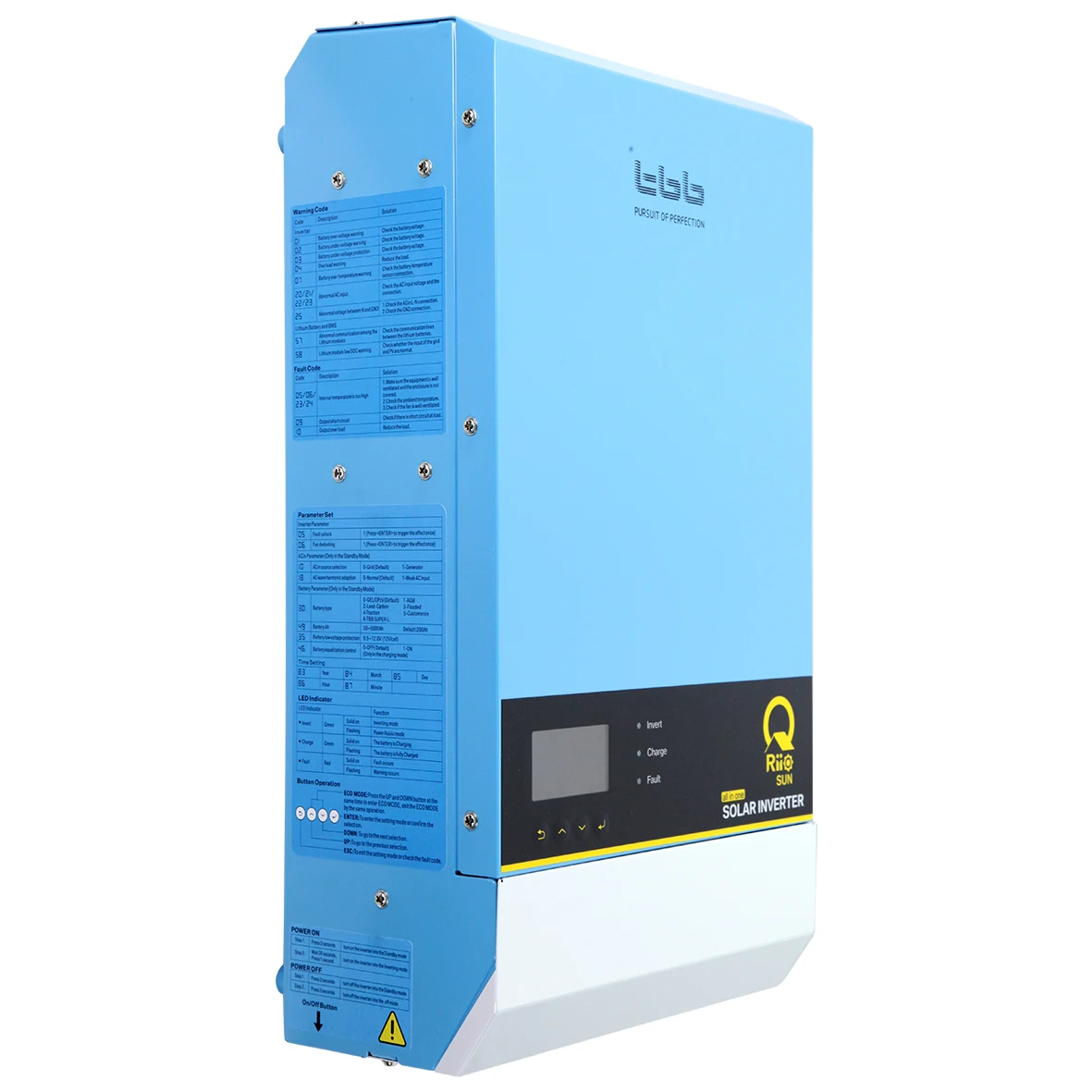 
TBB Power Off grid 4KW Solar inverter 24V 48V battery voltage in Bulit MPPT Solar Hybrid Inverter 