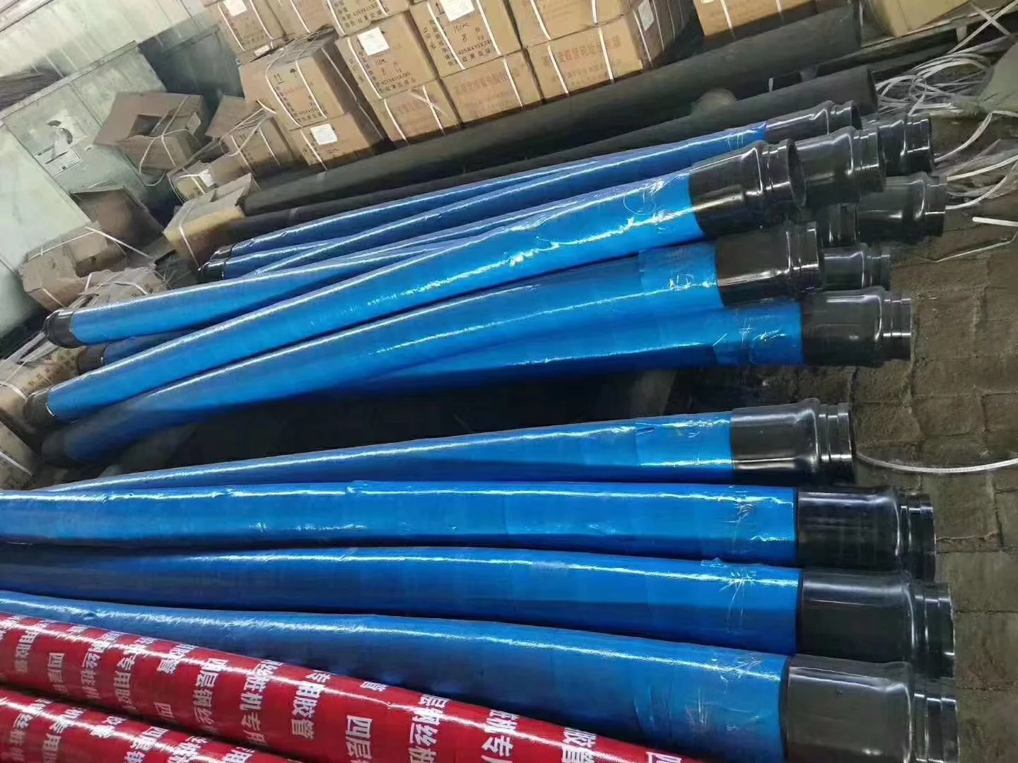 DN125 Concrete Pump Rubber End Hose Pan 233649005 Pump Placing Disc Rubber pipe CFG Drilling machine Cement Fly-ash Grave 433497