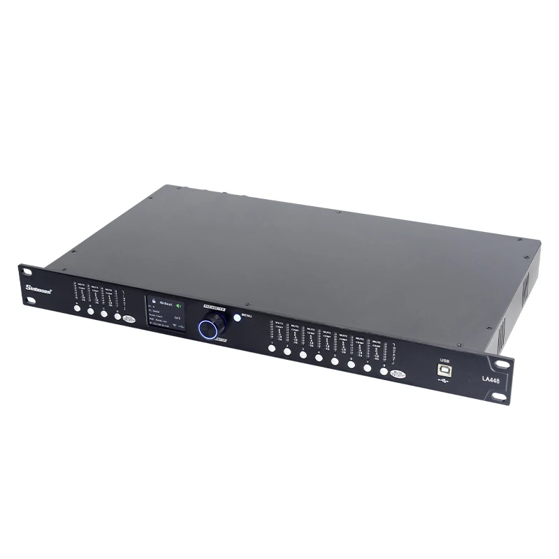 LA448 FIR filter function 4 in 8 out professional digital audio processor