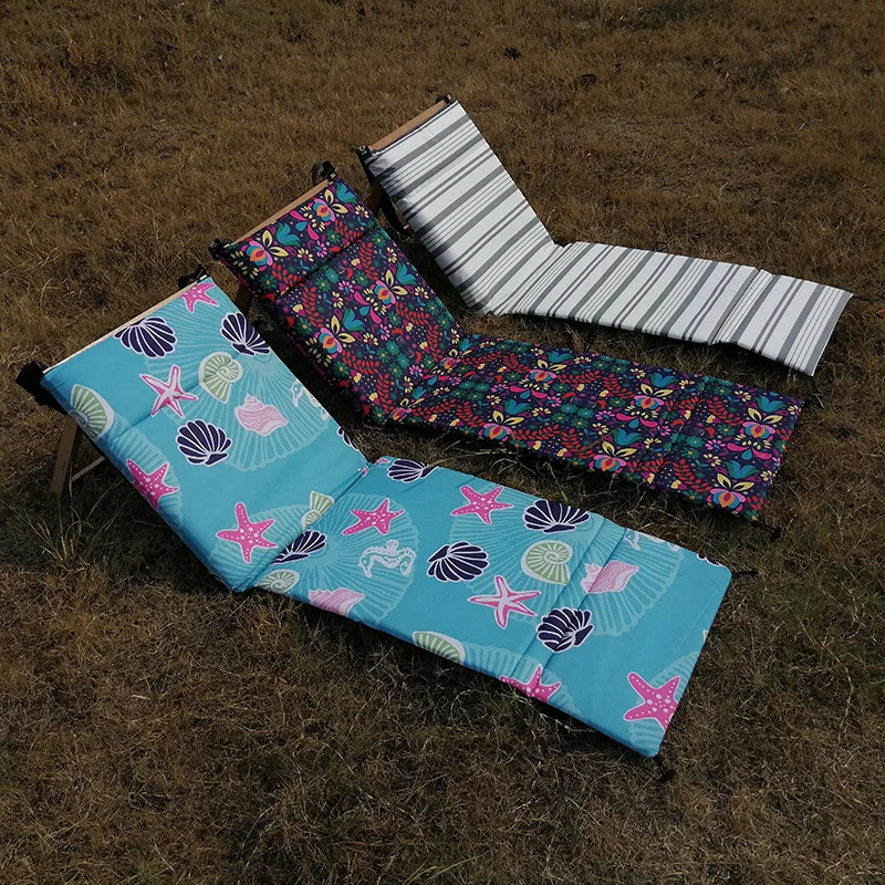 Wholesale Adjustable Folding Beach Chair Portable Wooden Sunbathing Back Rest Free Waterproof Sand-proof Feature Camping Picnics