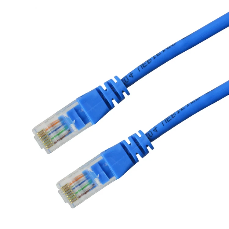 China Round Cat5E Cat6 Rj45 Patch Cord Ethernet Network Cable 3M Patch Cord Price
