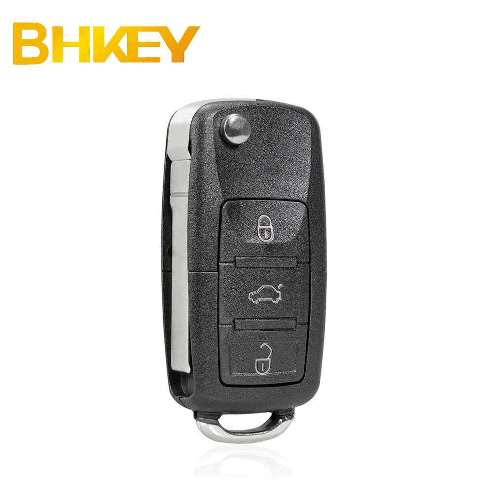 For Volkswagen Flip Remote Car Key 2B 3B 4B 433Mhz /315Mhz ID48 Chip for Beetle Golf Jetta Passat 1J0959753 1K0959753G