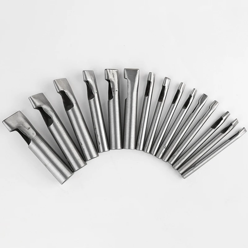 Wholesale high-quality  Metal oval industrial grade stainless steel leather tools  punching pin