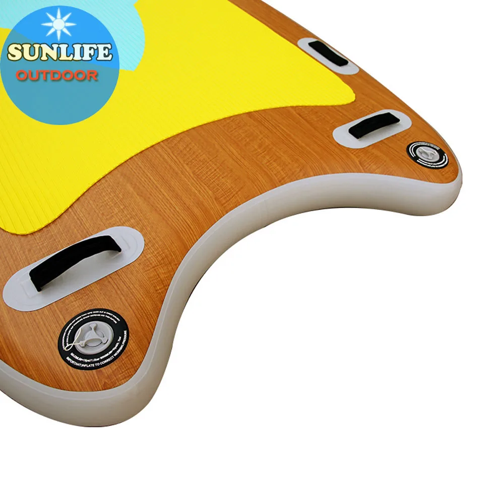 Big SUP Board For Fishing or Surfing Folding Paddle Board with 5 Fins