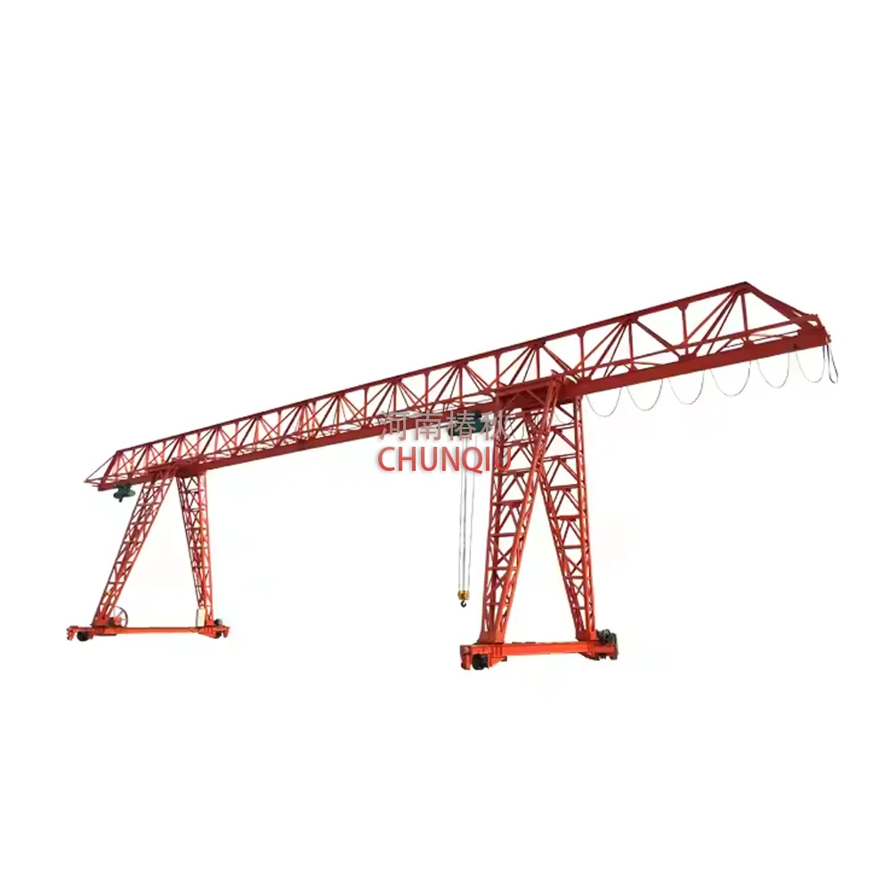 Europe Type Single Girder Beam Rail Mounted Electric Hoist Gantry Crane 20 Ton