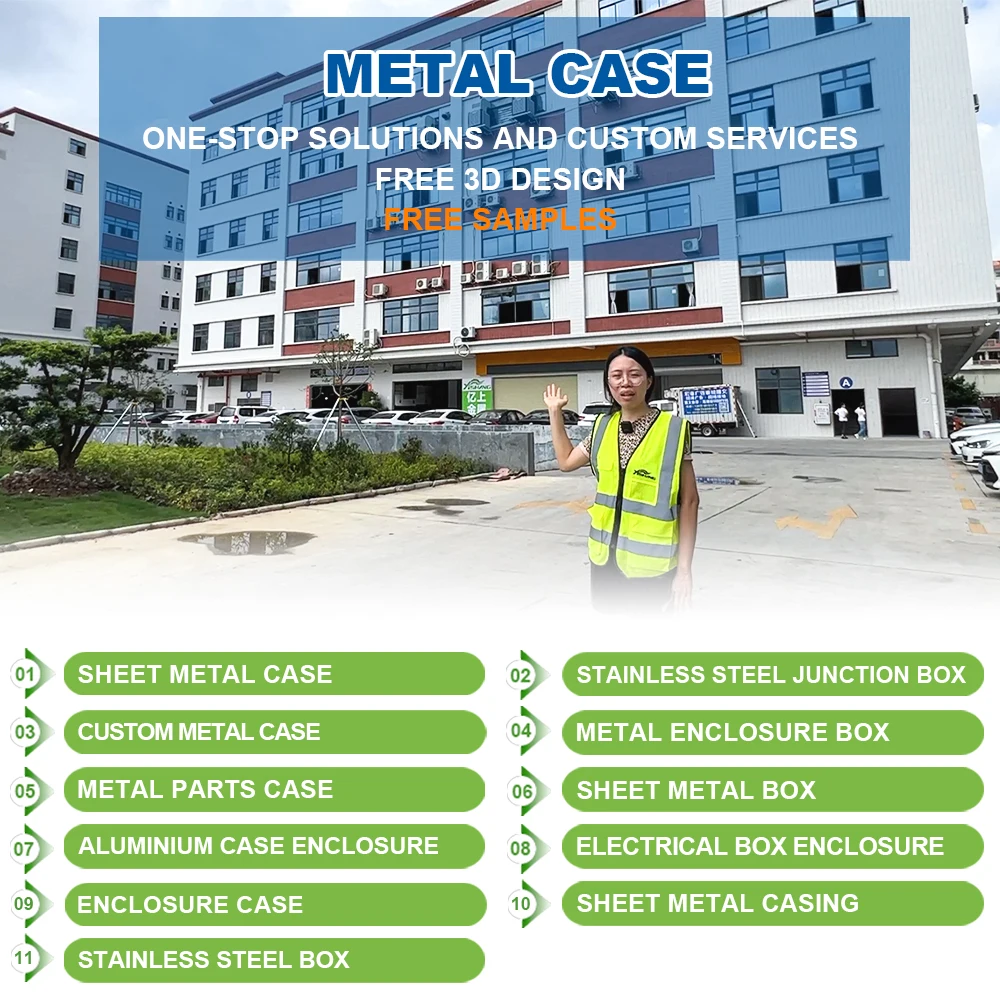 Customized Enclosed Trailer Accessories Aluminum Sheet Metal Fabrication Enclosure Metal Chassis Electronic Project Box