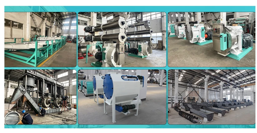 Rongda Automatic CE  Customizable ring die poultry duck feed pellet mill machine