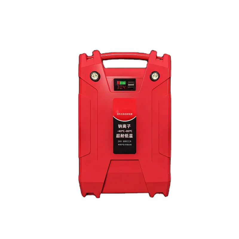 12V 24V 43000mAh vehicles Jump Starter big capacity Car Emergency tool  Diesel Vehicle Jump Starter For Heavy Duty Truck