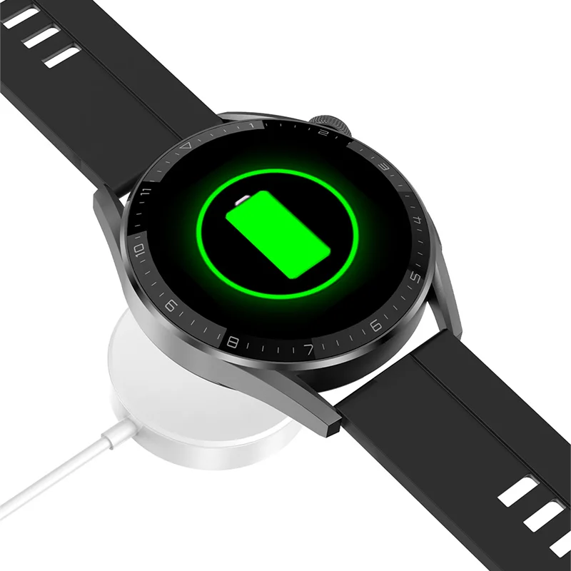 Умные часы с беспроводной зарядкой DT3 Max для женщин и мужчин Смарт-часы поддержкой звонков BT ЭКГ голосовых помощников ии 2022