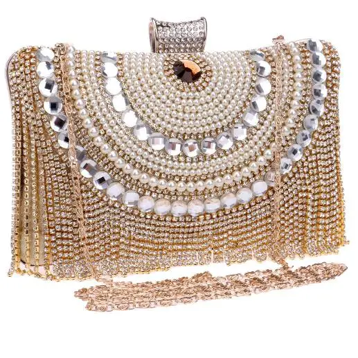 Rhinestone Wedding Handbag Purse Crystal women Evening Handbag Womens Crystal Evening Clutch Bag