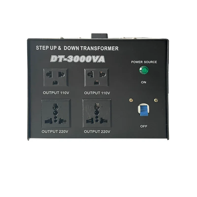 100 Вт 200 300 500 бытовой прибор понижающий 220 В до 110 преобразователь напряжения трансформатор