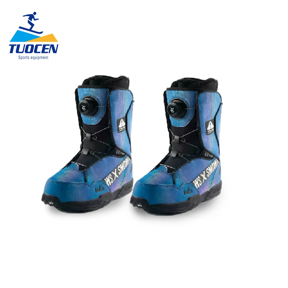 High Quality manufacturer  warm pile ski training  skiing sport  outdoor  winter  adult snowboard boots