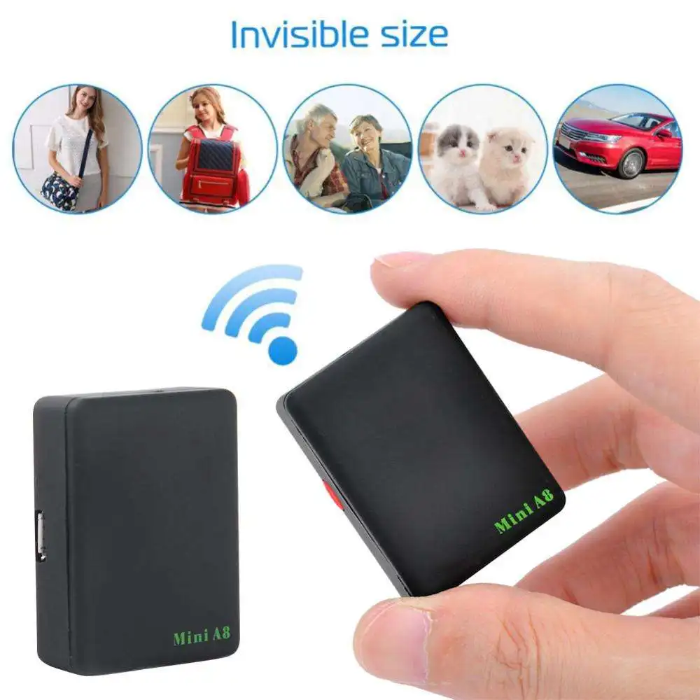 Car child GPS Tracker system Locator Anti-lost Real-time Positioning Tracking Device Mini A8 tracker gps autonomie long Locator