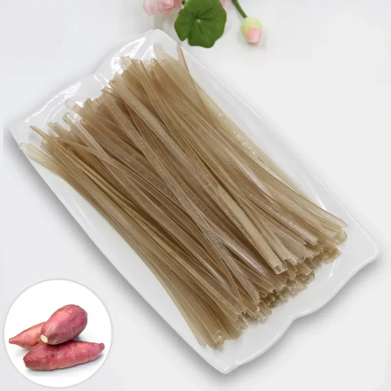 gluten free dried wide sweet potato noodle bulk glass noodles