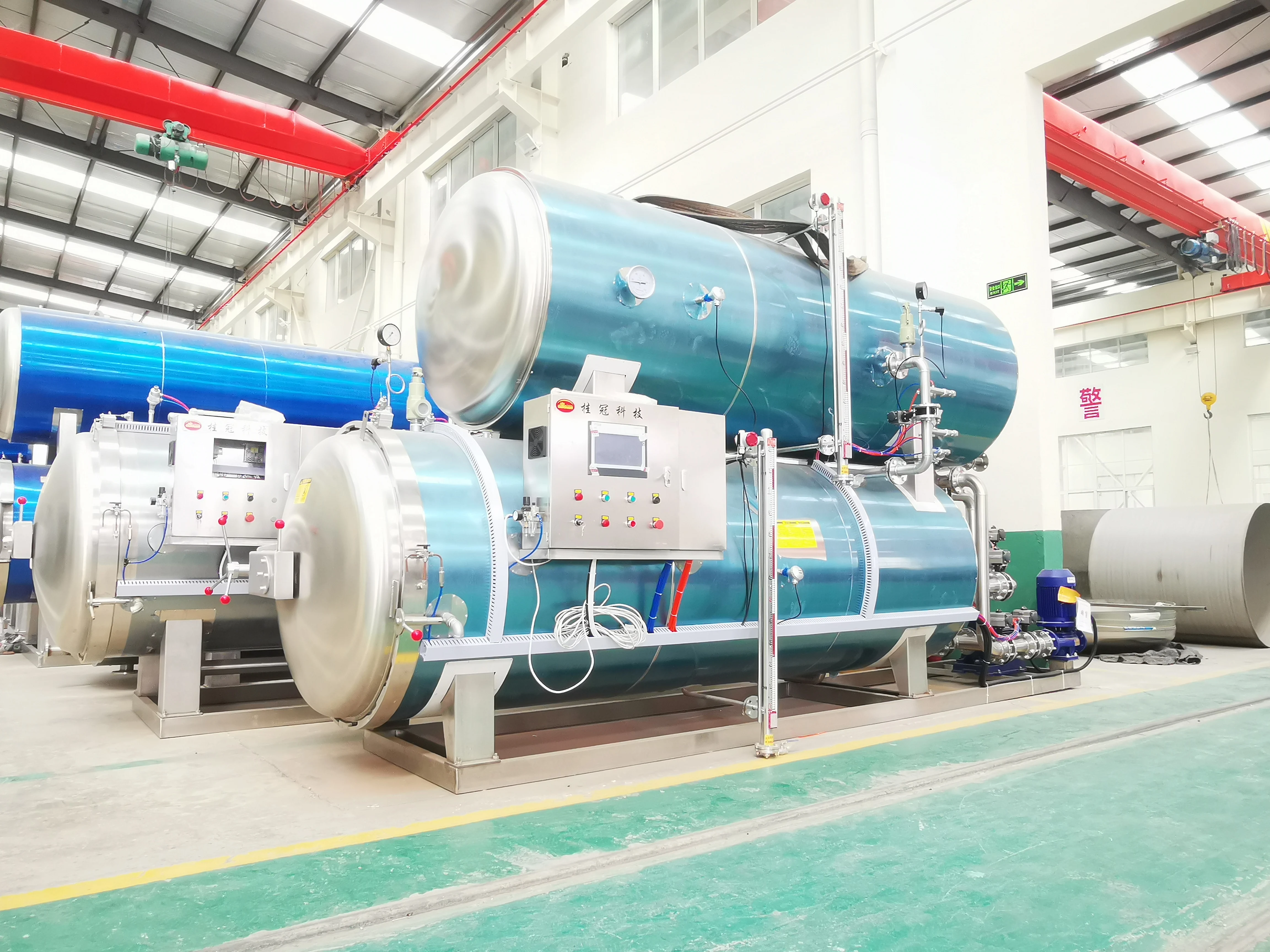 high temp cooking pouch water immersion retort autoclave for aluminum foil pouch