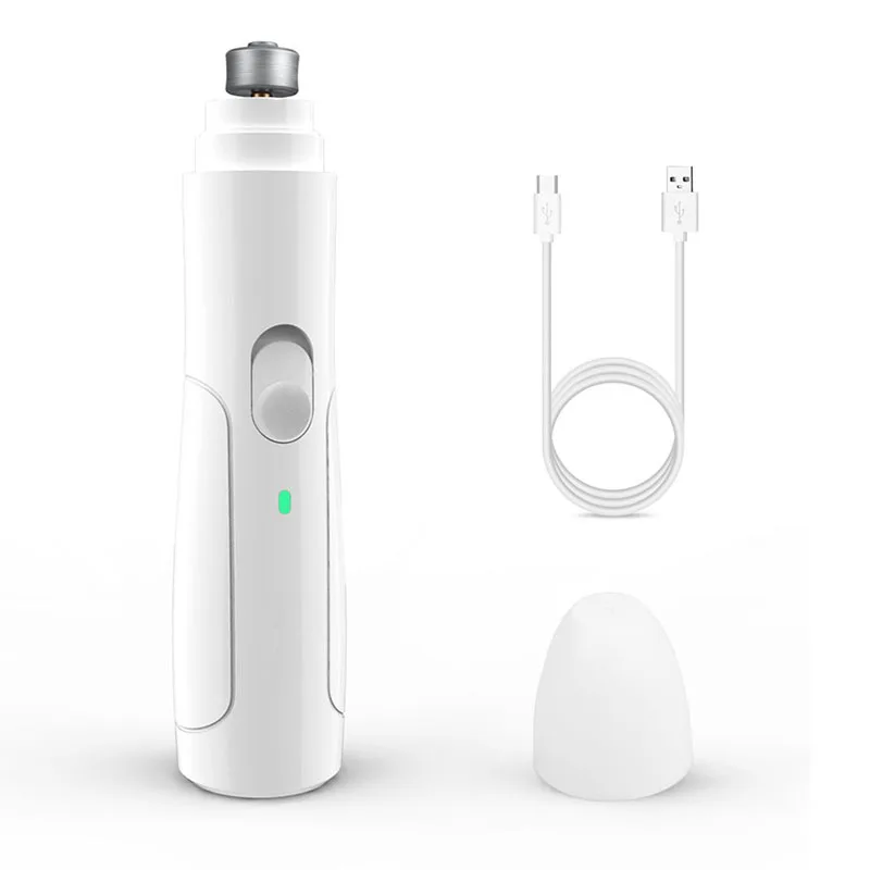 New styles pet grooming tools automatic pet nail grinder with USB dog cat nail trimmer pet nail polisher with safety guard