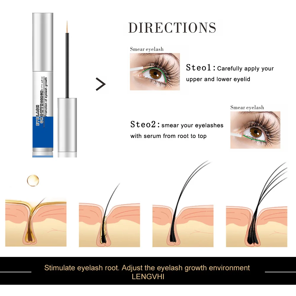Eyelash Growth Enhancer, Natural medicine Treatments lash mascara lash serum lengthening eyebrow growth lash lifting