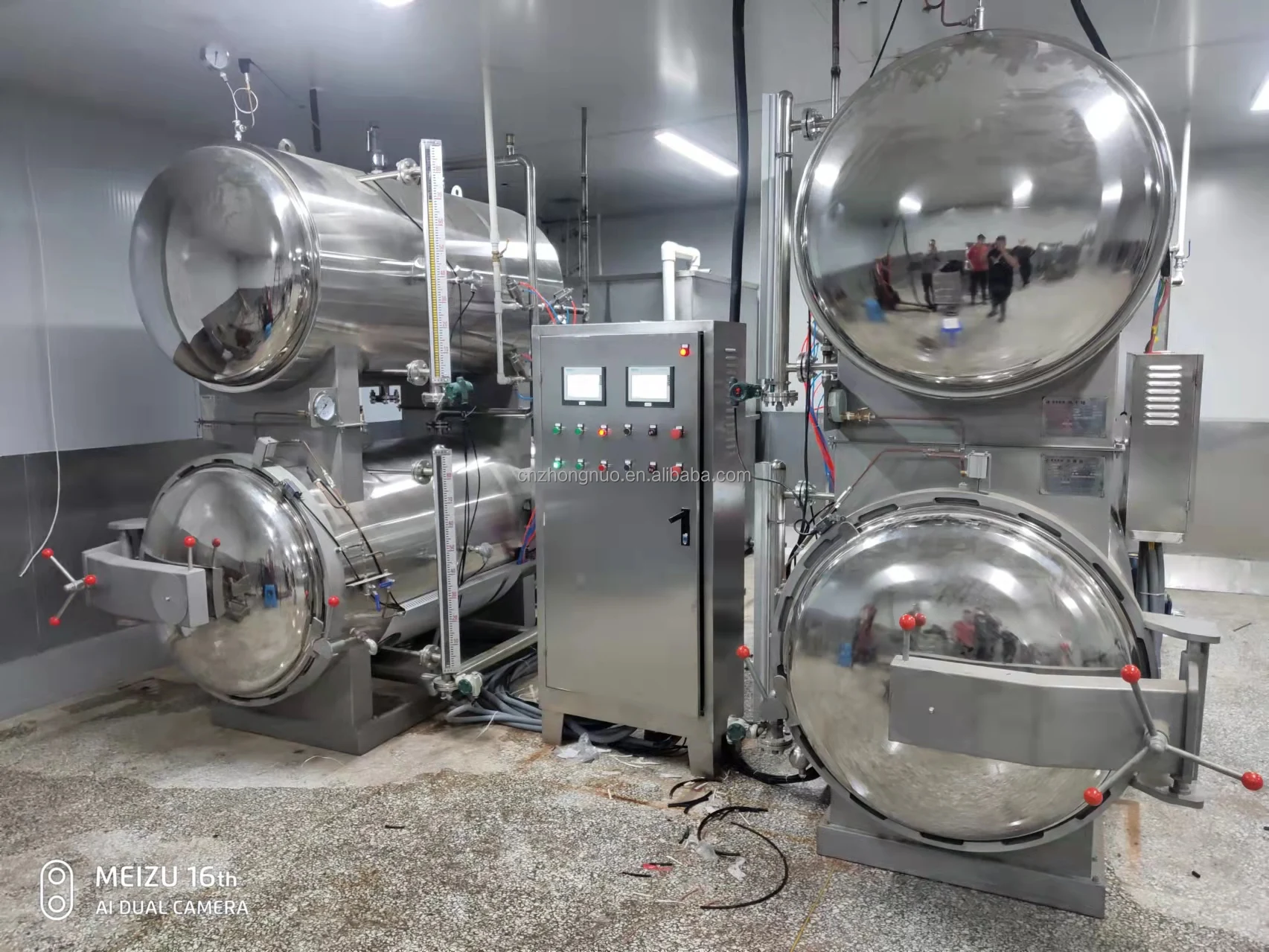 Industrial Autoclave Food Retort Machine Sterilizer