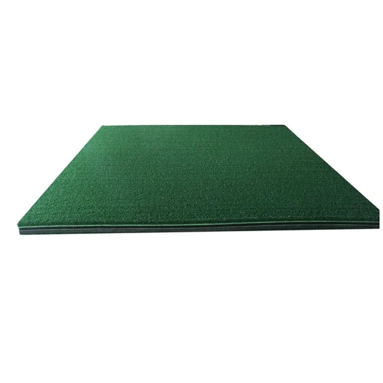 3D golf hitting cage nets mats, rubber grass mats